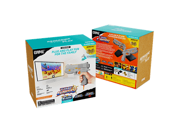Consola retro - G'aim'e Time Crisis Ultimate Pack 2Guns, Gris