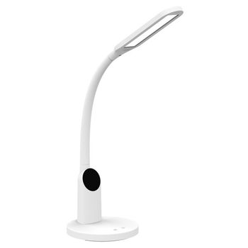 Flexo virtual blanco 8w 595lm 4000k temporizador reg.intensidad inalambrico tactil orientable 52x16,5x16,5cm