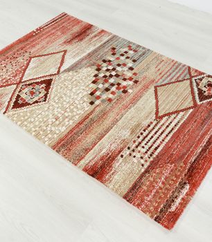 Persia 873 - Alfombra de Pura Lana Virgen - Rollo Pasillero de 70 o 90 cm