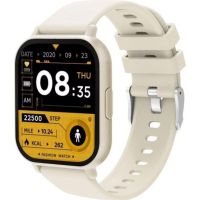 denver swc-176be bluetooth 7 dias beige smartwatch correa beige