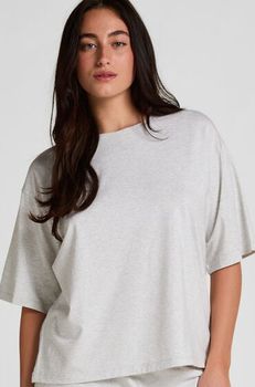 Hunkemöller Pyjama Top Loose Gris