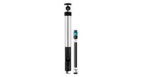 bomba de mano crankbrothers klic pump hp plata   negro