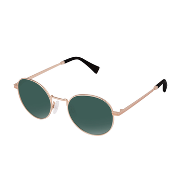 Gafas de sol Hawkers Gold - Green Bottle Moma