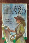 detrás del lienzo