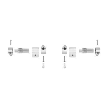 Roca Ai0001200r Kit Bisagras Cromadas Asiento Inodoro Caída Amortiguada