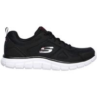 skechers deportivas moda track scloric negro para hombre