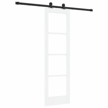Puerta Corredera Orkdal Y Negro 61 X 198,5 Cm Vidaxl