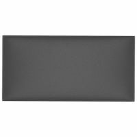 cabecero de pared 12 uds 60 x 30 cm gris tela vidaxl