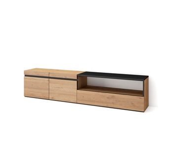 Mueble tv, televisión, muebles de salón, almacenaje, 200x35x45cm, para tv hasta 80