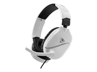 auriculares gaming - turtle beach recon 70 circumaurales diadema ajustable compatible nintendo switch blanco