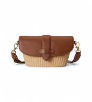 lauren ralph lauren para mujer 431p10158001 bolso lynden marron osfa beige casual piel