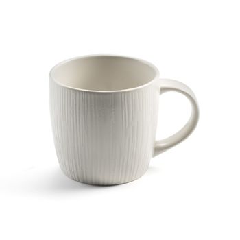 Taza café & té (x6) gres crema