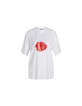 Camiseta Jack & Jones Jxkora Loose Bright White