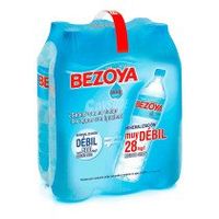agua mineral bezoya 15 l - pack de 6 botellas