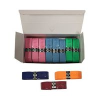 caja 24 grips karakal pu supergrip colores