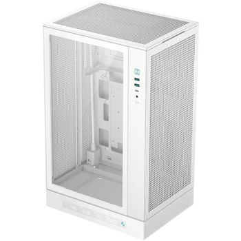 Caja PC DeepCool CH270 Digital Mini Torre Micro-ATX Vidrio Templado Blanca