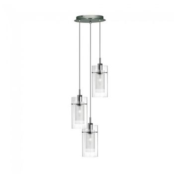 Lámpara colgante duo (3 luces)