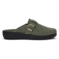 grunland pantuflas ci2961verde para mujer