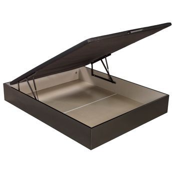 Canapé 90x200cm Royal Sleep Space Bed Negro Montaje Incluido