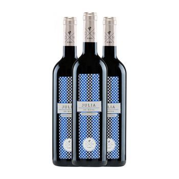 Bodega De Moya Vino Tinto Julia Utiel-requena Crianza 75 Cl 14.5% Vol. (pack De 3 Unidades)