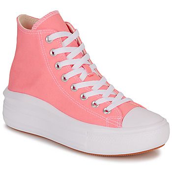 Converse Zapatillas altas CHUCK TAYLOR ALL STAR MOVE PLATFORM SEASONAL COLOR-LAWN FLAMINGO para mujer