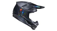 casco integral kenny titanium carbon matt holographic