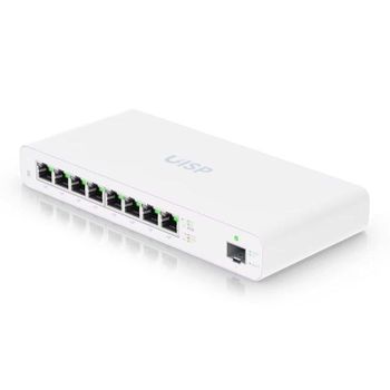 Router Ubiquiti UISP 9 Puertos Gigabit PoE Dual Core 880 MHz Blanco