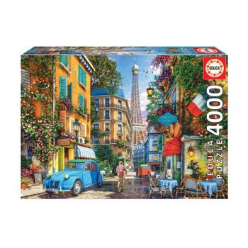 Educa - Calles de París, Puzzle de 4.000 Piezas, Medidas: 136 x 96 cm, Educa 19284)