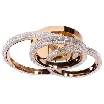 Lámpara Plafond Led Ms013-cp Rose Gold