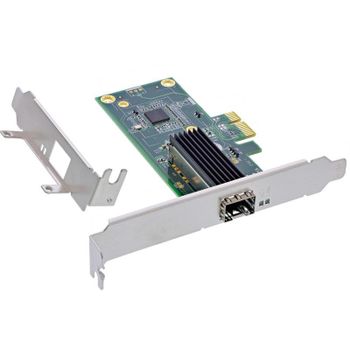 Tarjeta de Red InLine 51129A PCI Express x1 SFP 1 Gbit/s Pasiva Low Profile