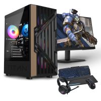 pc racing pack gaming pro amd ryzen 5 5600g16gb512gb ssd  monitor 24 fullhd  combo gaming