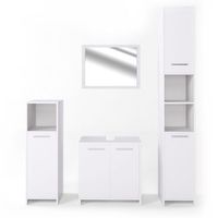 conjunto de muebles de bano kiko 4 piezas vicco