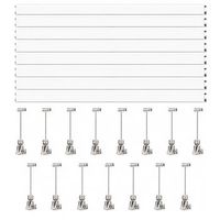 colgar cuadros sin agujeros pack sistema modular eurohang guias aluminio 150 cm cable acero variantes automatico blanco o plata mate 6 9 12 metros