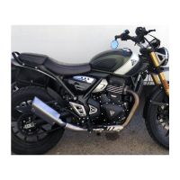 silenciador de escape triumph scrambler 400 x mass rombo