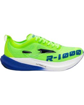 de JOMA JOMA R1000 - ZAPATILLAS DE RUNNING UNISEX NEÓN Y AZUL VERDE