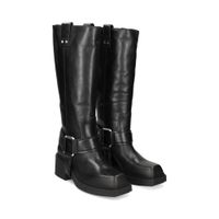 vic matie botas con tacon mujer - negro talla 37