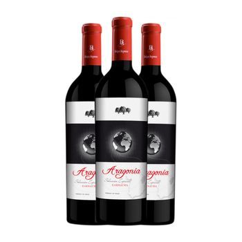 Bodegas Aragonesas Vino Tinto Aragonia Selección Especial Campo 75 Cl 14.5% Vol. (pack De 3 Unidades)