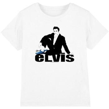 Elvis Presley Camiseta Blue Suede para niña