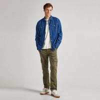 pepe jeans pantalones verdes pm211641-679
