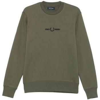 Fred Perry Jersey Embroidered Sweatshirt para hombre
