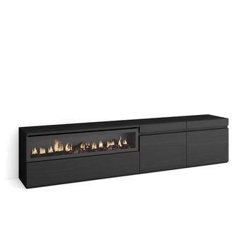 Mueble Tv, Televisión, Muebles De Salón, Almacenaje, 200x45x35cm, Para Tv Hasta 80