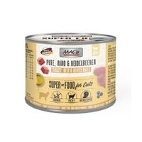 macs cat 12 x 200 g - pack ahorro - pavo vacuno y arandanos