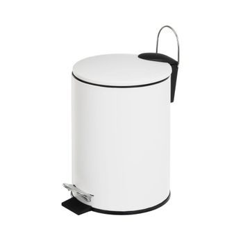 Papelera blanca de 3 litros