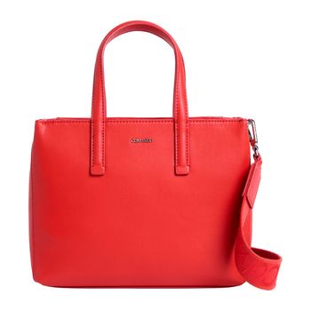 Calvin Klein Bolso tote con asa larga Rojo K60K612904-IMV