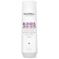 goldwell dualsenses blonde and highlights anti-yellow shampoo 250ml