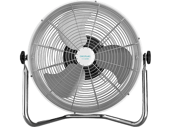 Ventilador industrial - Cecotec EnergySilence 4500 GyroPro, Industrial, 3 velocidades, 110W, 45 cm, Negro