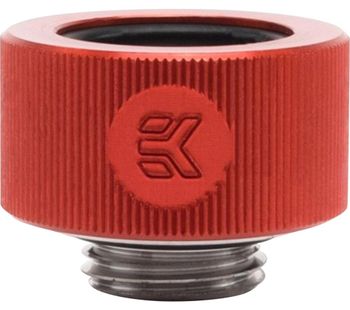 EK-HDC Hard Tube Fitting - 16 mm, Red, Red