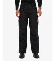 superdry para hombre ms110193a pantalon ski shell negro m casual deportivo nieve poliester reciclado sostenible
