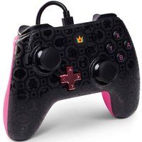 powera nintendo switch wired controller - princess peach shadow