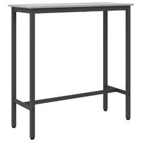 mesa gris sonoma 100 x 40 x 1005 cm